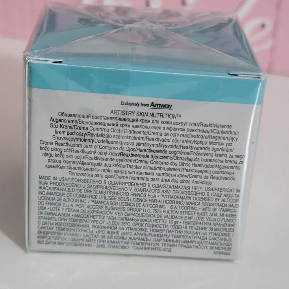 Artistry Reactivation Peptide Eye Cream New in Package
